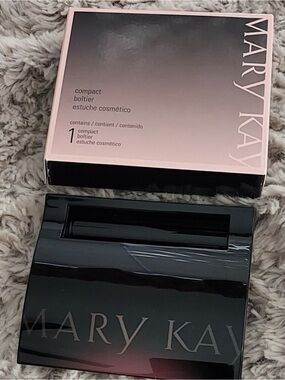 Mary Kay Black Compact New in Box